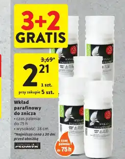 Intermarche Wkład parafinowy • wysokość: 18 cm oferta