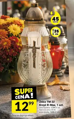 Twój Market Znicz TM 22 Krzyż R-Max oferta