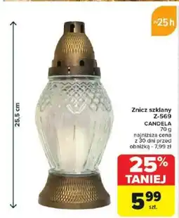 Carrefour Market Znicz szklany Z-569 CANDELA oferta