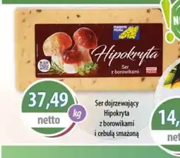 DUO-TES Ser dojrzewający hipokryta z borowikami i cebulą smażoną Mleczarnia michów oferta