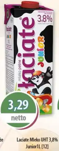 DUO-TES Laciate Mleko UHT 3,8% Junior Mlekpol oferta