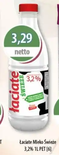 DUO-TES Łaciate Mleko Świeże 3,2% Mlekpol oferta