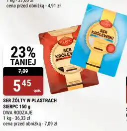 bi1 Ser żółty w plastrach Sierpc Królewski oferta
