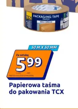 Action Papierowa taśma do pakowania TCX oferta
