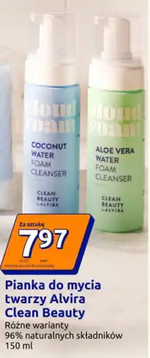Action Pianka do mycia twarzy Alvira Clean Beauty oferta