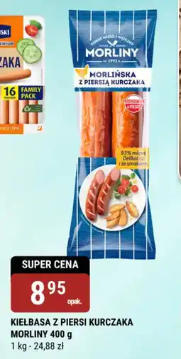 bi1 KIELBASA Z PIERSI KURCZAKA MORLINY oferta