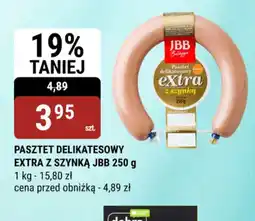 bi1 Pasztet Delikatesowy Extra z Szynką JBB oferta