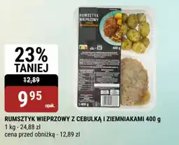 bi1 Rumsztyk wieprzowy z cebulką i ziemniakami oferta