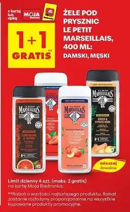 Biedronka Żel pod prysznic biała brzoskwinia i nektarynka Le Petit Marseillais oferta