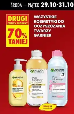 Biedronka Żel do twarzy oczyszczający Garnier Vitamin C oferta