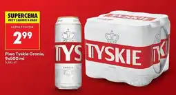 Biedronka Piwo Tyskie Gronie oferta