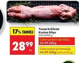 Biedronka Tusza z królika Kraina Mięs oferta