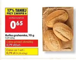 Biedronka Bułka grahamka oferta