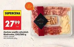 Biedronka Zestaw wędlin włoskich Biedronka oferta
