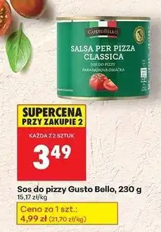 Biedronka Sos do pizzy z przyprawami Gustobello oferta