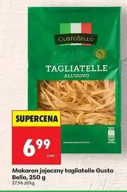 Biedronka Makaron tagliatelle Gustobello oferta
