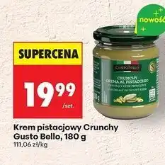 Biedronka Krem pistacjowy crunchy Gustobello oferta
