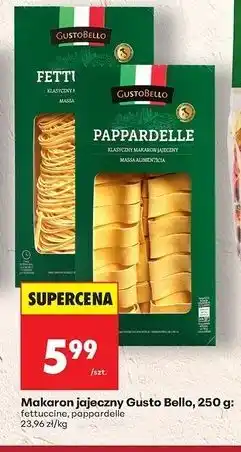 Biedronka Makaron pappardelle Gustobello oferta