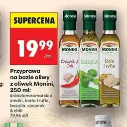 Biedronka Oliwa z oliwek biała trufla Monini oferta