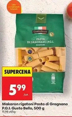 Biedronka Makaron gragnano Gustobello oferta