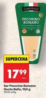 Biedronka Ser pecorino romano Gustobello oferta