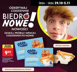 Biedronka Serek z paluszkami chlebowymi Głodniaki oferta