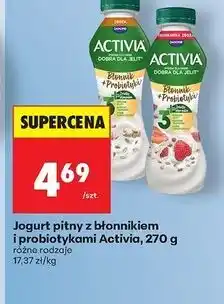 Biedronka Jogurt zboża błonnik + probiotyki Danone Activia oferta