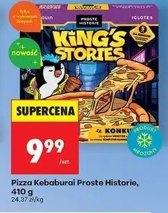 Biedronka Pizza king's stories kebaburai kebab i frytki Iglotex Proste Historie oferta