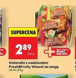 Biedronka Galaretki Wawel Fresh & Fruity oferta