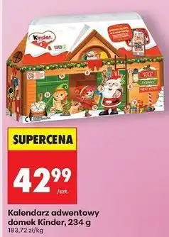 Biedronka Kalendarz adwentowy domek Kinder oferta