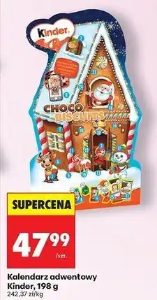 Biedronka Kalendarz adwentowy Kinder oferta