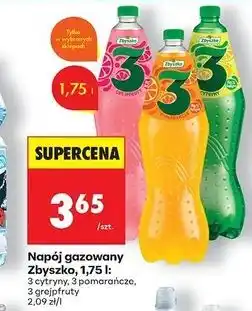 Biedronka Napój Zbyszko 3 Cytryny oferta