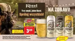 Biedronka Piwo Kozel Bily Lehky oferta