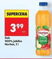 Biedronka Sok jabłkowy 100% Hortex oferta