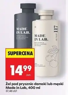 Biedronka Żel pod prysznic Made In Lab oferta