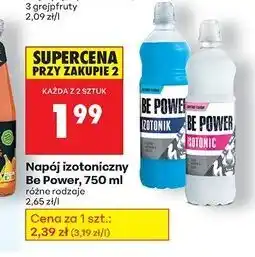 Biedronka Napój izotoniczny grejpfrutowy Be Power oferta