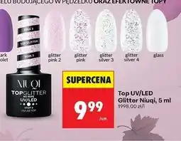 Biedronka Top glitter pink Niuqi oferta