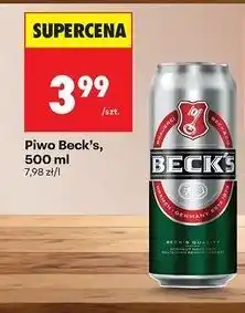 Biedronka Piwo Beck's Imported oferta
