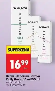 Biedronka Krem do twarzy cica 004 Soraya Daily Basis oferta