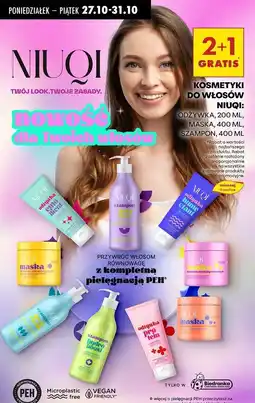 Biedronka Szampon hydro boost Niuqi oferta