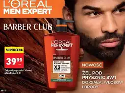 Biedronka Żel pod prysznic L'oreal Men Expert Barber Club oferta