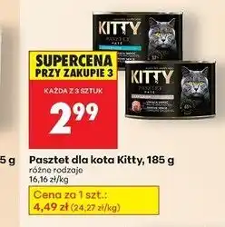 Biedronka Karma dla kota z tuńczykiem Kitty Excellence oferta