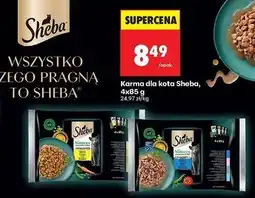 Biedronka Karma dla kota smaki rybne Sheba Nature's Collection oferta