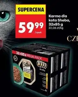 Biedronka Karma do kota mix Sheba oferta