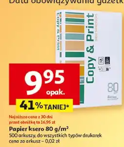 Auchan Papier ksero a4 copy & print oferta