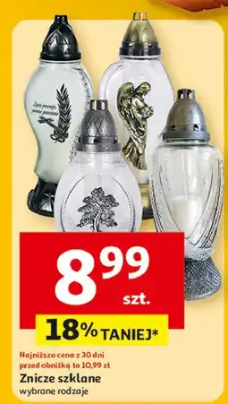 Auchan Znicz szklany oferta