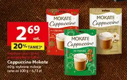 Auchan Cappucino świąteczne ciasteczka z nutą cytryny Mokate Cappuccino oferta