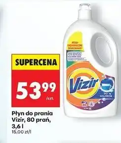 Biedronka Płyn do prania kolorów Vizir oferta