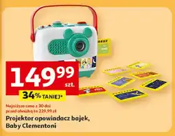 Auchan Projektor z opowiadaczem bajek Clementoni oferta