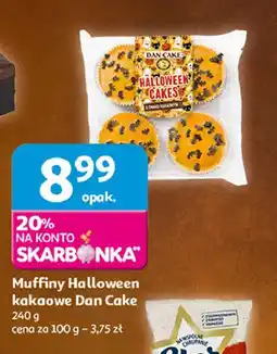 Auchan Muffiny na halloween Dan Cake oferta